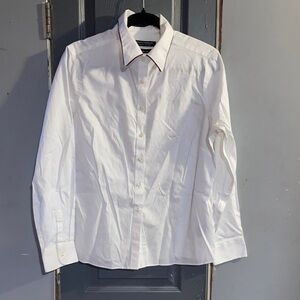 Elegant White Button Down Shirt for Women